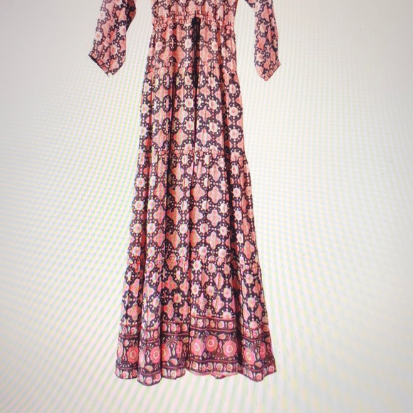 Alicia Bell Hand Block Print Maxi - Picture 7 of 7